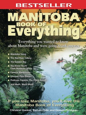 cover image of Manitoba Book of Everything